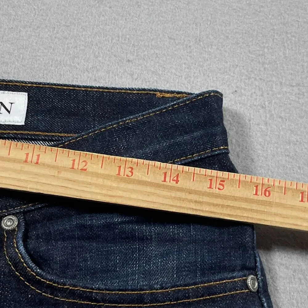 Gustin Jeans Men 31x34 Slim Fit Raw‎ Selvedge Denim Button Fly Made in USA